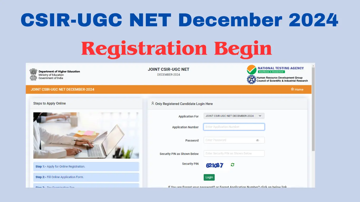 CSIR-UGC NET 2024